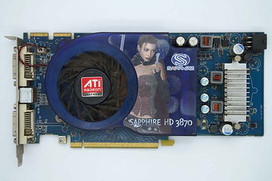 蓝宝石SAPPHIRE HD3870 512MB 显示卡（ATI Radeon HD3870芯片）